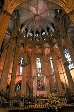 Interior de la Catedral de Barcelona