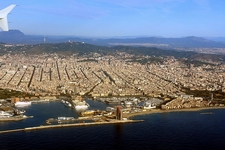 Barcelona desde el aire