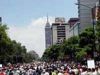 Aspecto de Avenida Ju�rez