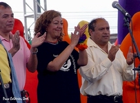 Carlos Garc�a de Le�n, Adela Mu�iz y David S�nchez Camacho