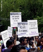 Consignas del Foro de Hombres Gays